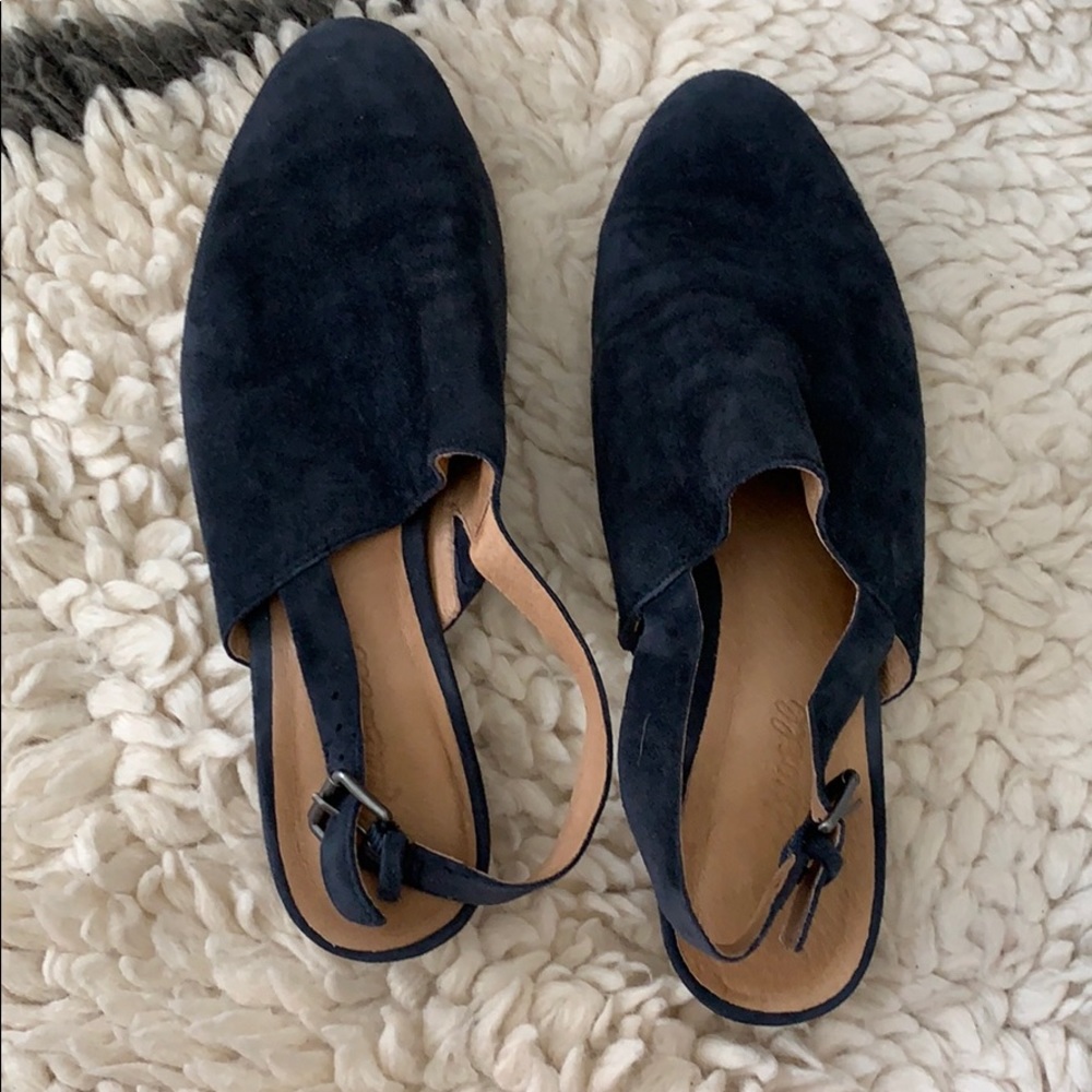 Madewell suede flats